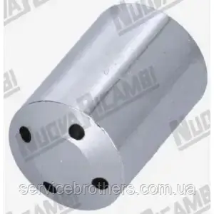 Насадка стімера хромована M10x1 - Ø 12x17мм - 4 отв. Ø 1.5мм - BRASILIA / BFC / SANREMO / FIAMMA RST / VBM
