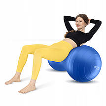 М'яч для фітнесу (арахіс) 4FIZJO Air Ball Peanut 45 x 90 см Anti-Burst 4FJ0283 Poland, фото 5