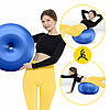 М'яч для фітнесу (пончик) 4FIZJO Air Ball Donut 50 x 27 см Anti-Burst 4FJ0284 Poland, фото 8