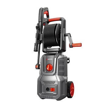 Мийка високого тиску 1800 Вт, 6-7 л/хв, 100-140 бар, шланг 5 м INTERTOOL DT-1516