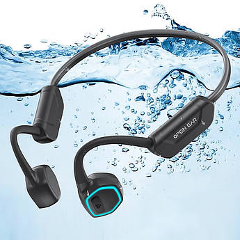 Водонепроникні спортивні кісткові навушники OPENEAR X15 з кістковою провідністю для спорту плавання бігу IPX8 32 ГБ Bluetooth 5.3
