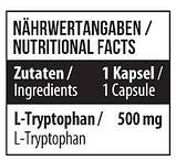 Триптофан MST® L-Tryptophan 500 mg 120 капсул, фото 3