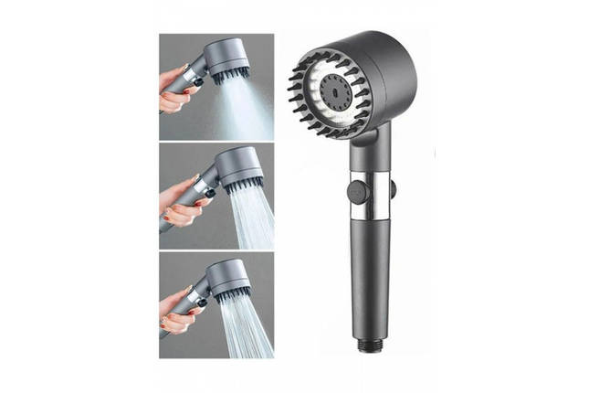 Насадка-душ-лійка економ (з регулюванням режимів) 3 режими, фото 2