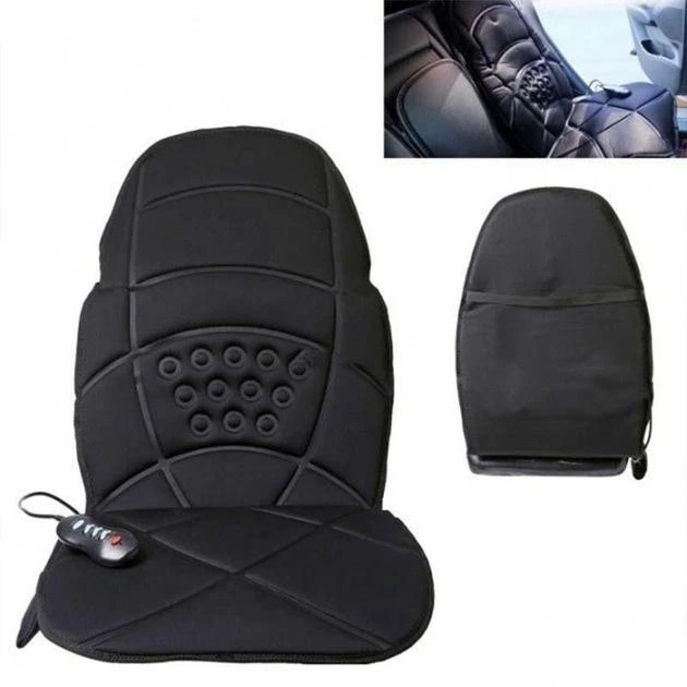 Масажна накидка на крісло Massage JB-100C (12/220V) (LY58) 110*50*2.5 см YU227