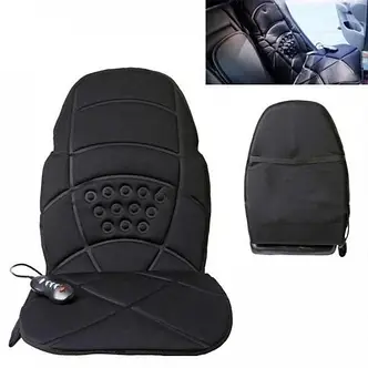 Масажна накидка на крісло Massage JB-100C (12/220V) (LY58) 110*50*2.5 см YU227, фото 1