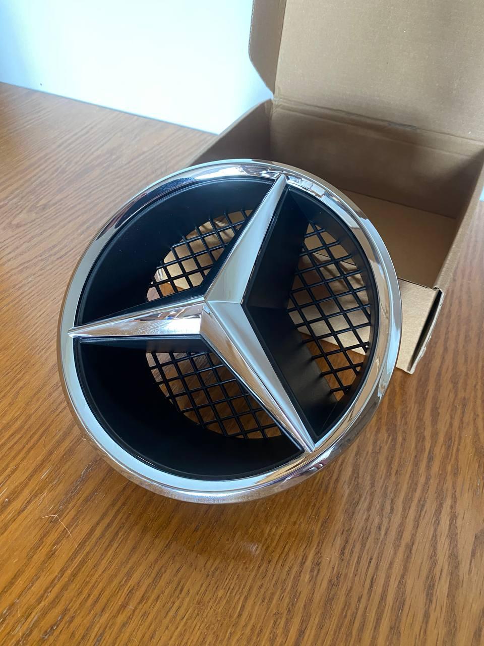 Емблема решітки радіатора Mercedes-Benz C-class W204 2007-2014 C-клас колір хром