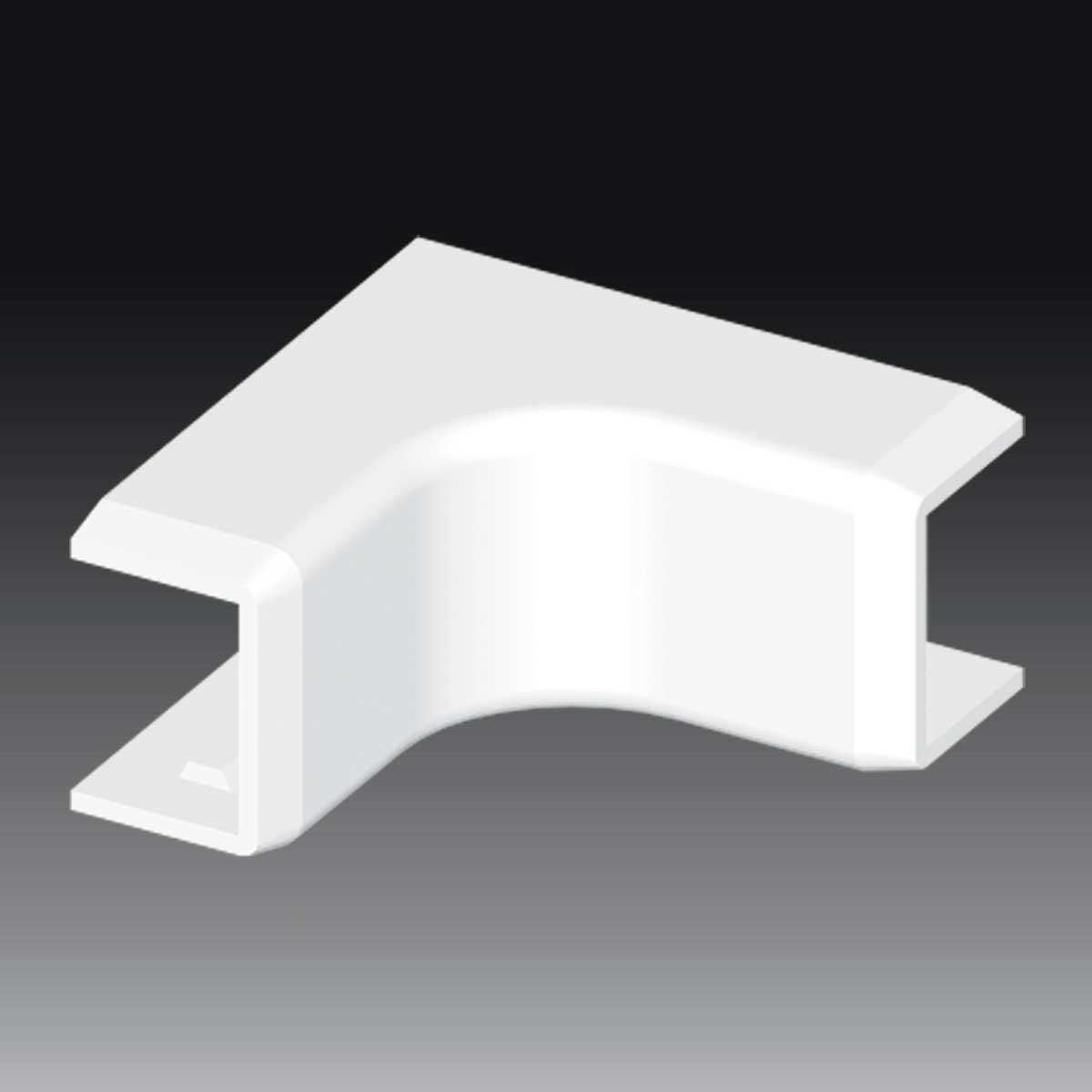 Внутрішній кут LV 18X13 білий PVC для прокладки, термостійкий -5 до 60°C