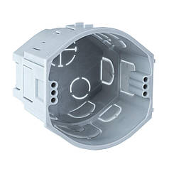 Універсальна приладова коробка для електроінсталяції 71 мм, негорюча, PVC