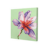 Картина за номерами Riviera Blanca, комплект з 3-х картин Лілові пелюстки 25х25 см (RB-1149), фото 2