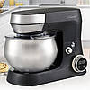 Планетарний Міксер-Тістоміс 2000 Вт, 5 л, 12 швидкостей, LED-дисплей | З 3 насадками, фото 2