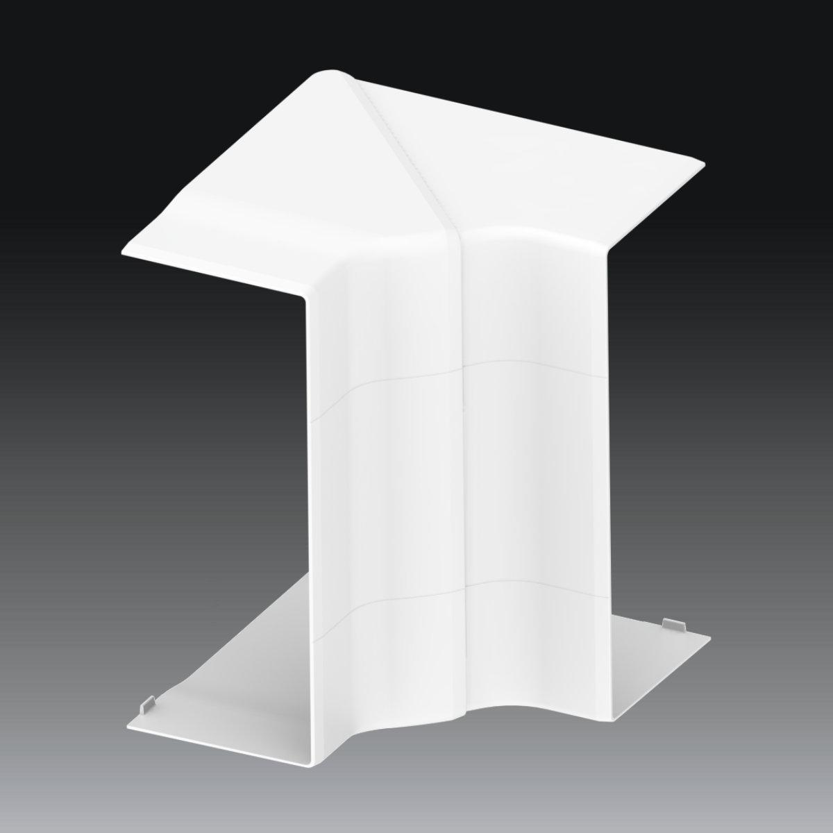 Внутрішній кут PK 170X65 D, білий PVC, термостійкість -5 до 60 °C