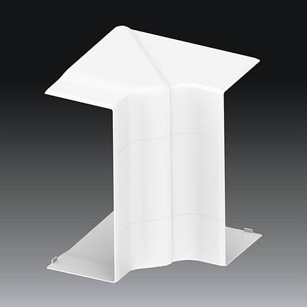 Внутрішній кут PK 170X65 D, білий PVC, термостійкість -5 до 60 °C, фото 1