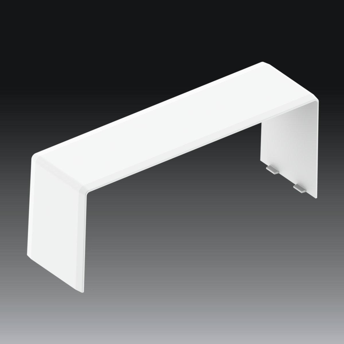 З'єднувач для парапетного каналу PK 170X65 D, білий, PVC, термостійкий