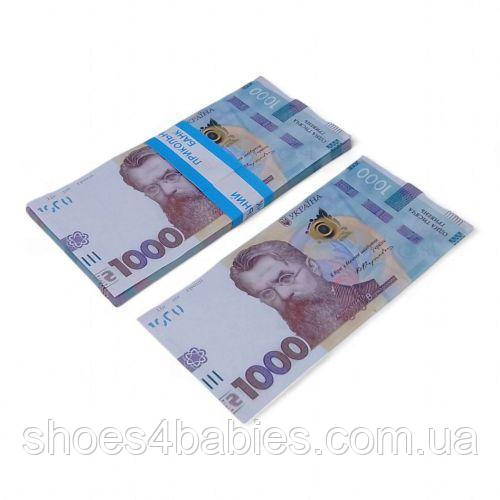 Сувенірні гроші 1000 гривень, 80 купюр