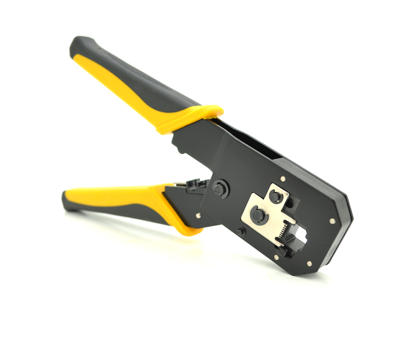 Інструмент для обтискання RJ45 и RJ12/11 Voltronic G-2118 Yellow (YT-G-2118)