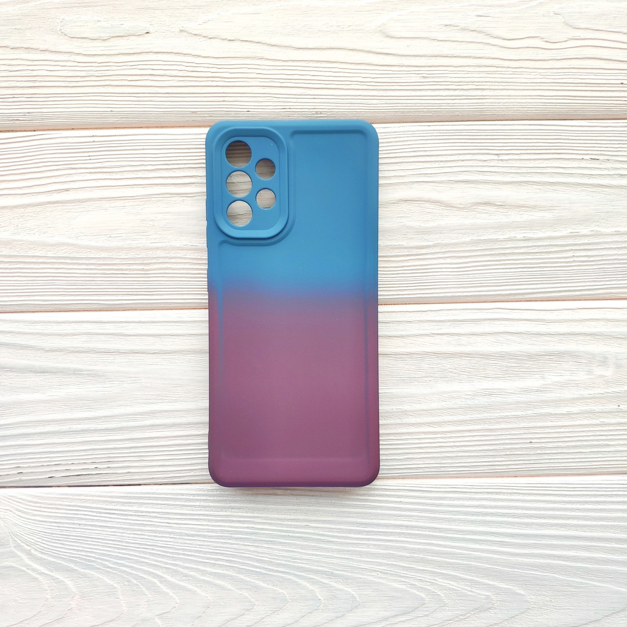 Чохол TPU Gradient для Samsung Galaxy A52/A525 Dark blue-purple