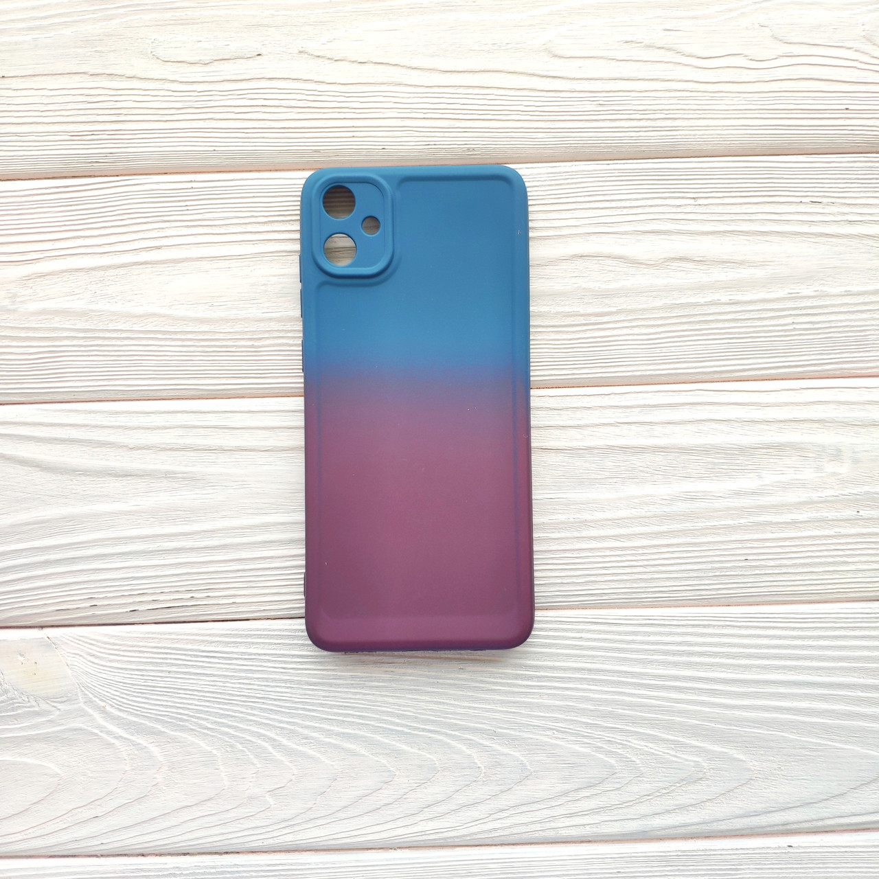 Чохол TPU Gradient для Samsung Galaxy A05/A055 Dark blue-purple