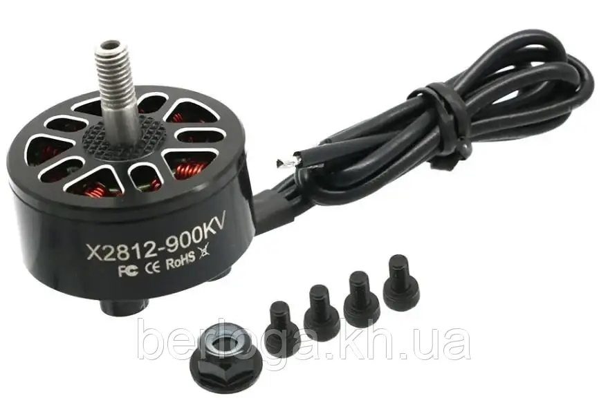 Комплект моторів безщіткових для FPV дронів  Angel Х2812 900KV