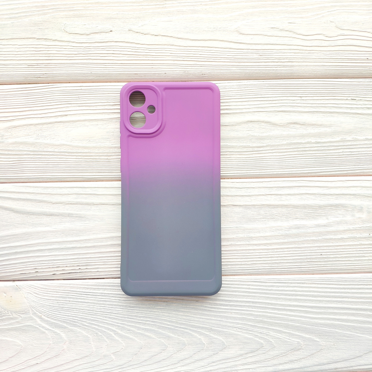 Чохол TPU Gradient для Samsung Galaxy A05 / A055 Lilac-gray