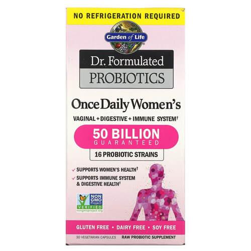 Garden of Life Probiotics Once Daily Women's 50 Billion 30 рослинних капсул
