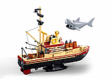 Конструктор SLUBAN Model Bricks Риболовний човен M38-B1118, фото 4