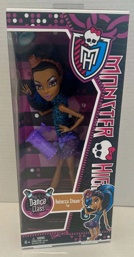 Лялька Робекка Стім, серія Клас Танців Monster High Dance Class Robecca Steam, фото 1