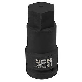 Головка-біта ударна HEX 1" JCB Tools JCB-28412546MPB 46 мм