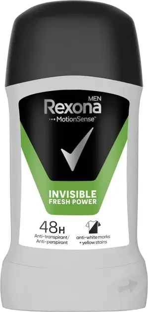 Антиперспірант-олівець Rexona Men "Invisible Fresh Power"