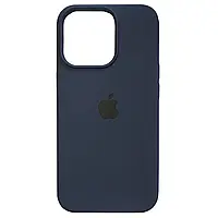 Чохол Silicone Case для iPhone 14 Pro Max Midnight Blue 8