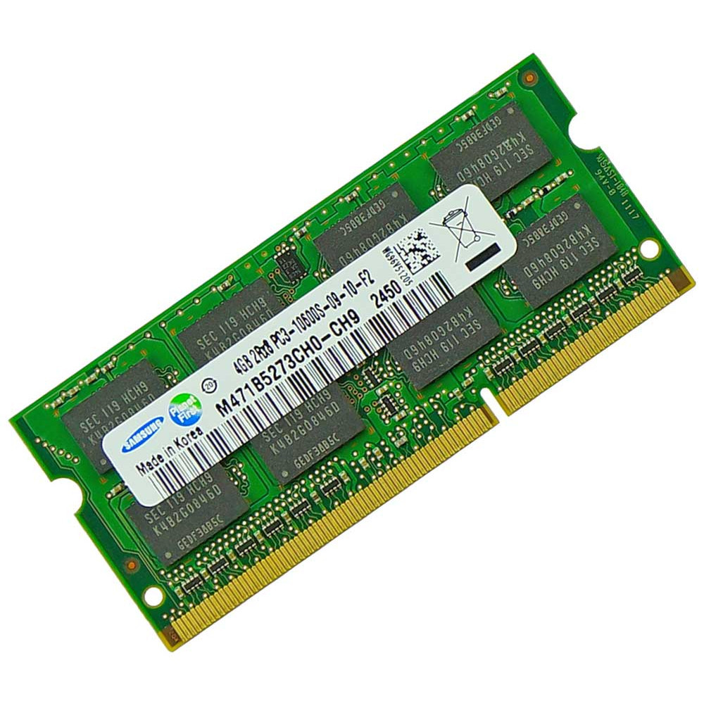 Оперативна пам'ять DDR3-1333 4Gb для ноутбука 1.5V PC3-10600 4096 MB Samsung M471B5273CH0-CH9 (7706946)