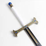 Меч Дракуль Міхока з аніме Ван Піс 116 СМ. Йору меч "Соколиного ока" з One Piece + піхви, фото 8