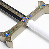 Меч Дракуль Міхока з аніме Ван Піс 116 СМ. Йору меч "Соколиного ока" з One Piece + піхви, фото 9