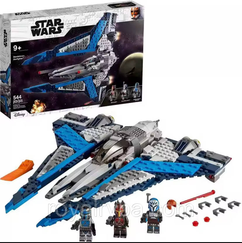 Star Wars.Мандалорський винищувач.Lego.