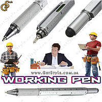 Багатофункціональна ручка "Working Pen" металева