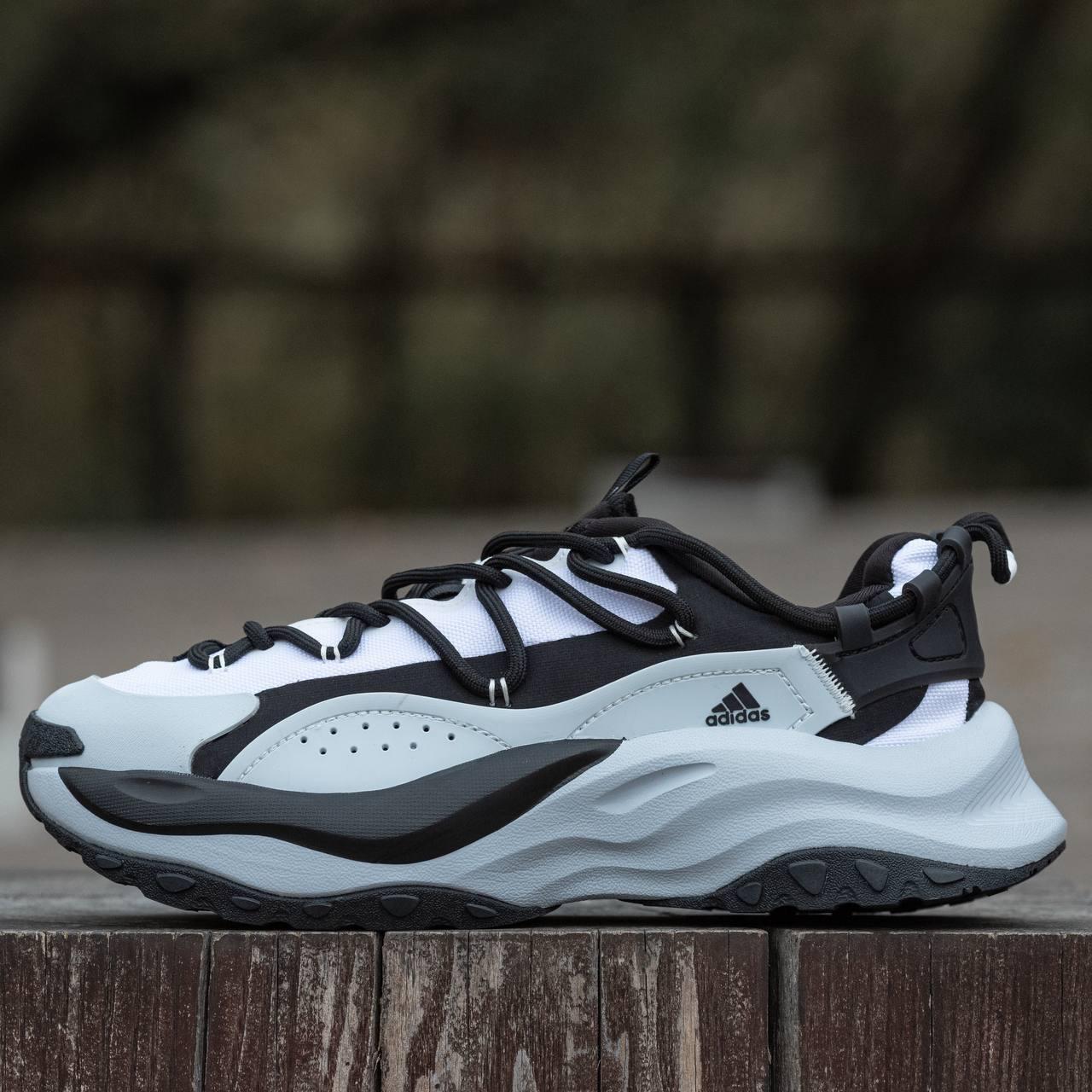 Кросівки чоловічі сірі Adidas Maxxwavy Grey Black (18750), фото 1