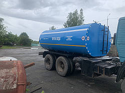 Автоцистерна на базі шасі КамаЗ 12 куб.м.