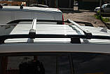 Перемычки на рейлинги под ключ WingBar (2 шт) Серый для Mercedes E-сlass W212 2009-2016 гг, фото 3