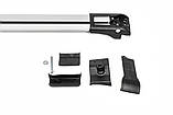 Перемычки на рейлинги под ключ WingBar (2 шт) Серый для Mercedes E-сlass W212 2009-2016 гг, фото 11