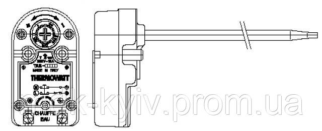 Терморегулятор Thermowatt TAS 15A биметаллический, с биполярной термозащитой, 20 75˚С, Италия - фото 3 - id-p2768926