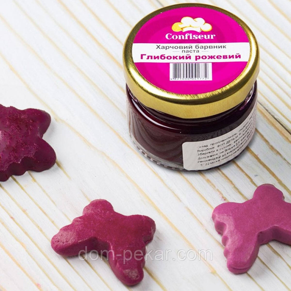 Барвник паста Confiseur Глибокий рожевий 25 г