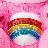 Колекційні плюшеві ведмедики 2 шт. 25 см Хелоу Кітті Care Bears Hello Kitty Loves Cheer Bear, фото 6