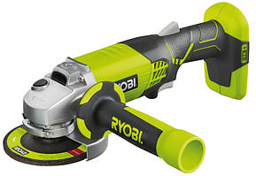 Шліфмашина кутова акумуляторна Ryobi ONE+ R18AG-0 115мм 18В 7500об·хв 2.5кг без АКБ та ЗП