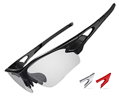 Сонцезахисні окуляри RockBros-10063 фотохромна захисна лінза  з діоптріями .solve