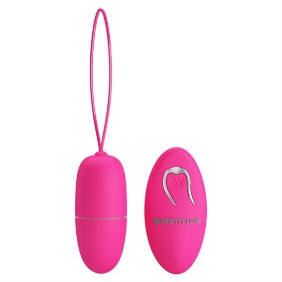 Віброяйцо з ПУ — Pretty Love Selkie Vibrating Egg Pink