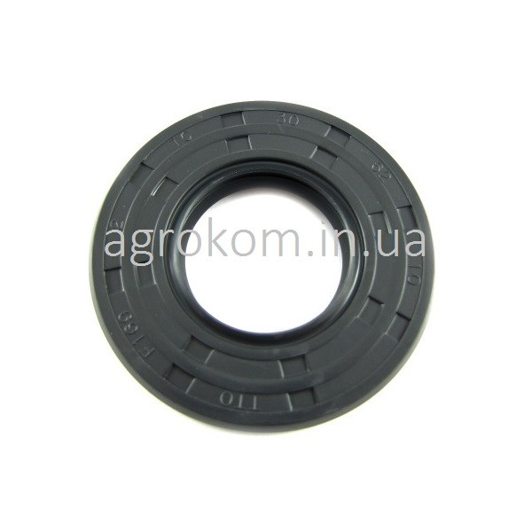 Сальник двокромковий з пружиною (манжета армована) 30x62x10, фото 1