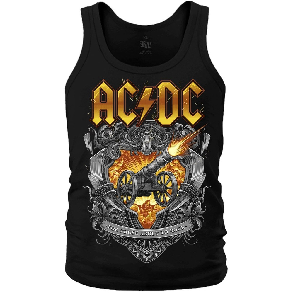 Майка AC/DC For Those About to Rock (We Salute You), Розмір S