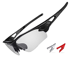 Спортивні окуляри RockBros-10070 з поляризаційними лінзами та діоптричною вставкою .solve