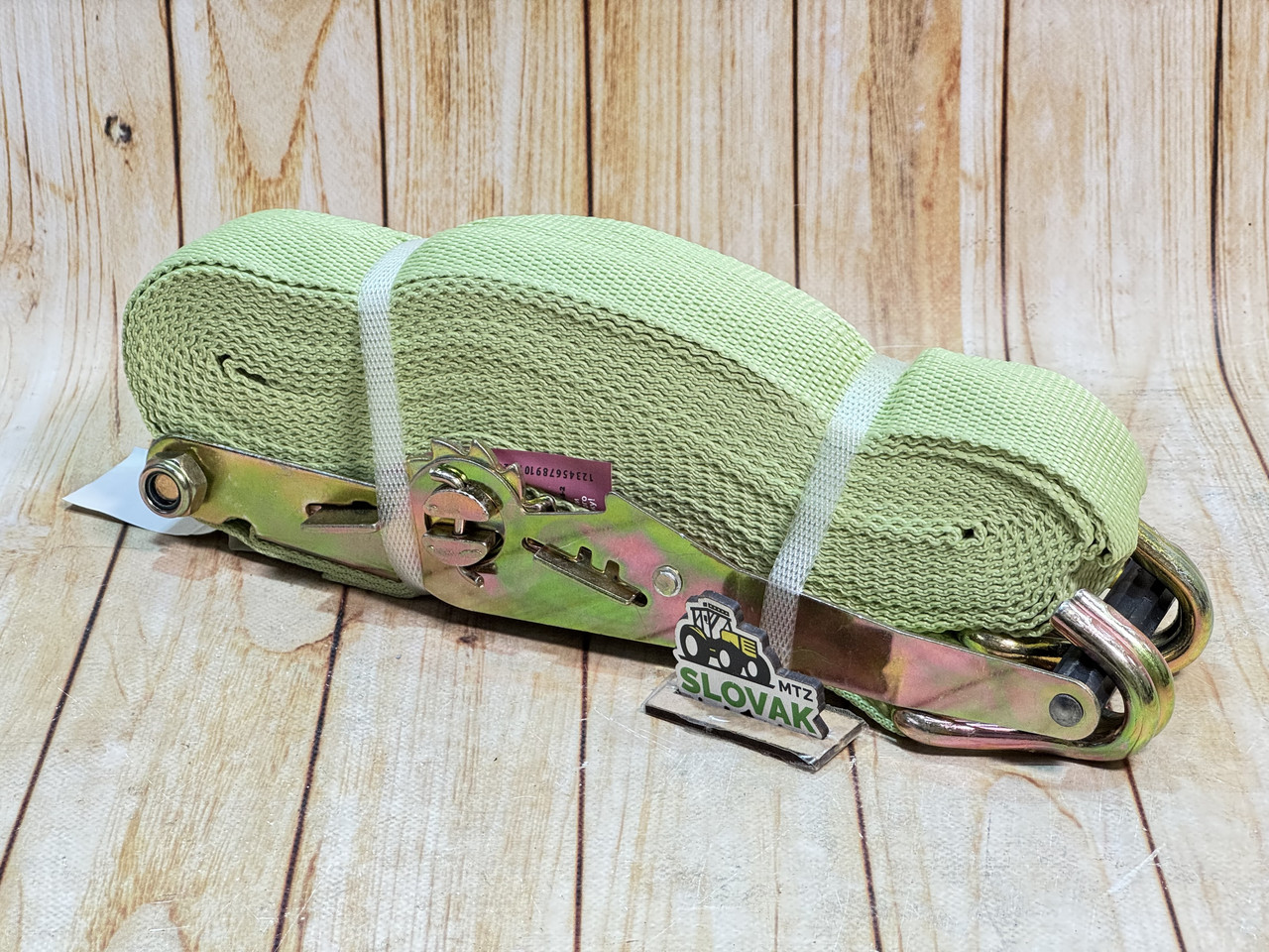 Трос стяжний Lavita Steel Power 5т × 10м × 50мм (SPR 2505) – метал ручка, фото 1