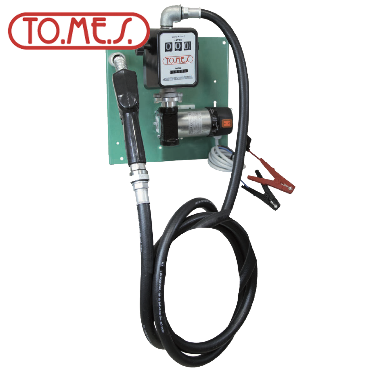 Міні АЗС для заправки техніки 37 л/хв, 12 В (1"), DSPL0015