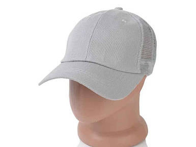 Кепка сірий чоловіча арт.R1290-ART_1065117 р.56-58 ТМ TUZZI FG